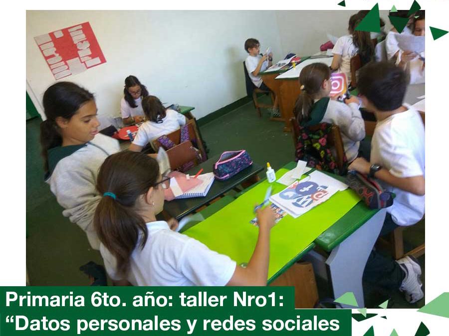 2018: Primaria 6to. año taller nro. 1