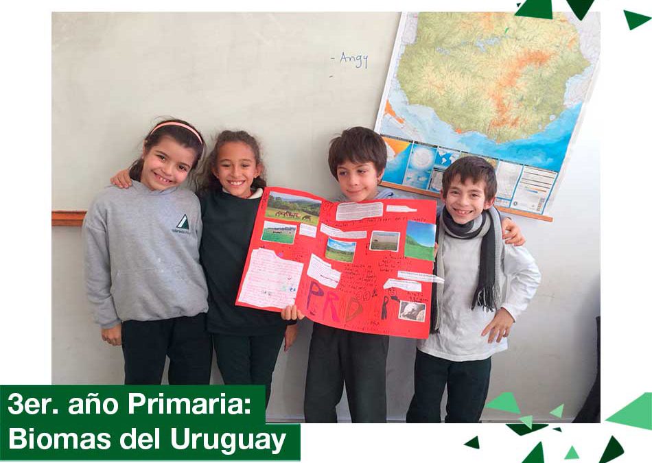 2018: 3er. año Primaria investigó los Biomas del Uruguay