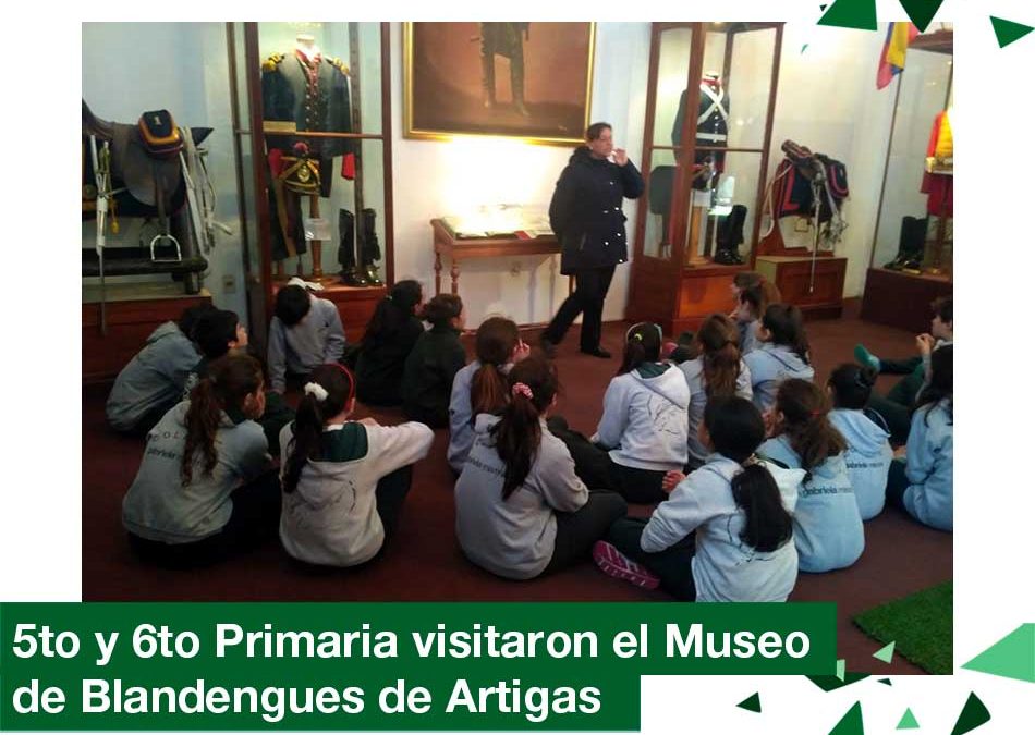 2018: 5to y 6to Primaria visitaron el Museo de Blandengues de Artigas