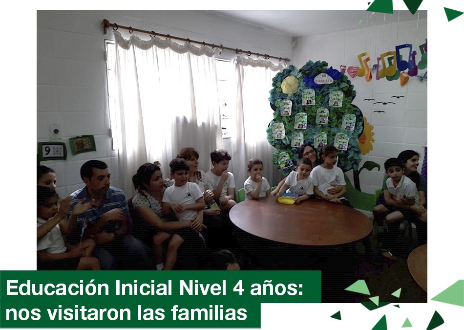 2018: Educación Inicial Nivel 4, nos visitaron las familias.