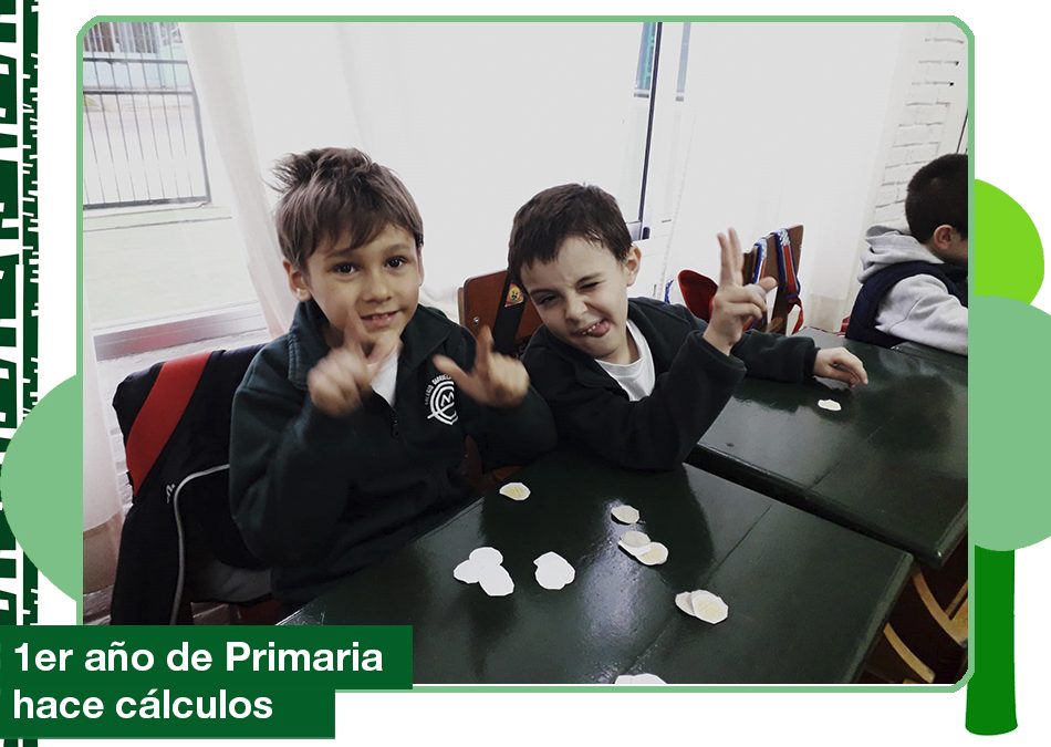 2019: 1er año de Primaria haciendo cálculos con el Cine Pancho.