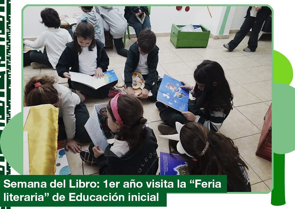 2019: 1er año visita feria literiara en Educación Inicial