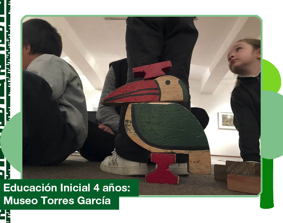 2019: Nivel 4 años visitó el Museo Joaquín Torres García
